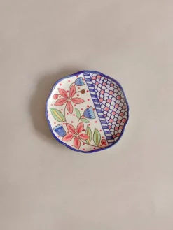 Aiden Handpainted Dessert Plates - Set Of 4