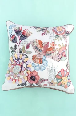 Alice Embroidered Cushion Cover