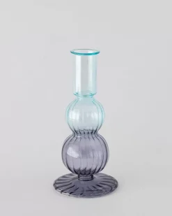 Amari Borosilicate Candle Holders - Set Of 2