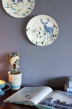 Animal Illustrative Series Wall Plate - Deer