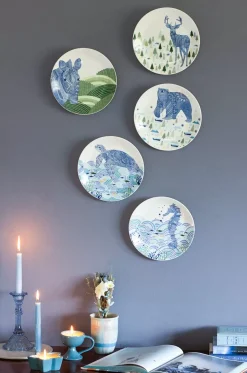 Animal Illustrative Series Wall Plate - Bear