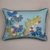 Aster Embroidered Cushion Cover