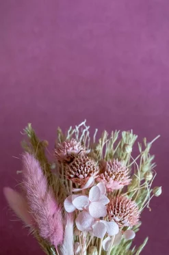 Aurora Natural Dried Flowers Bouquet - 20 Cm