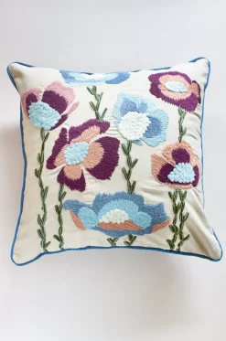 Aza Embroidered Cushion Cover