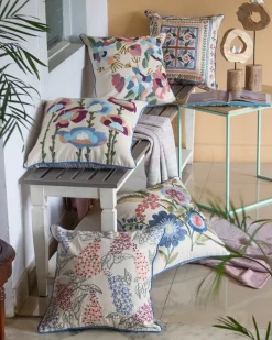 Aza Embroidered Cushion Cover