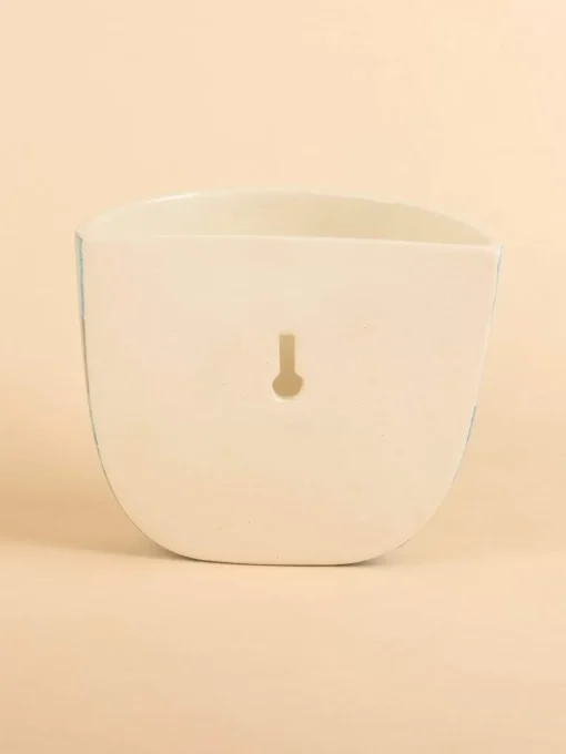 Bees Knees Wall Planter- Cerrulean Blue