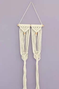 Besides You Macrame Knotted Planter Hanging