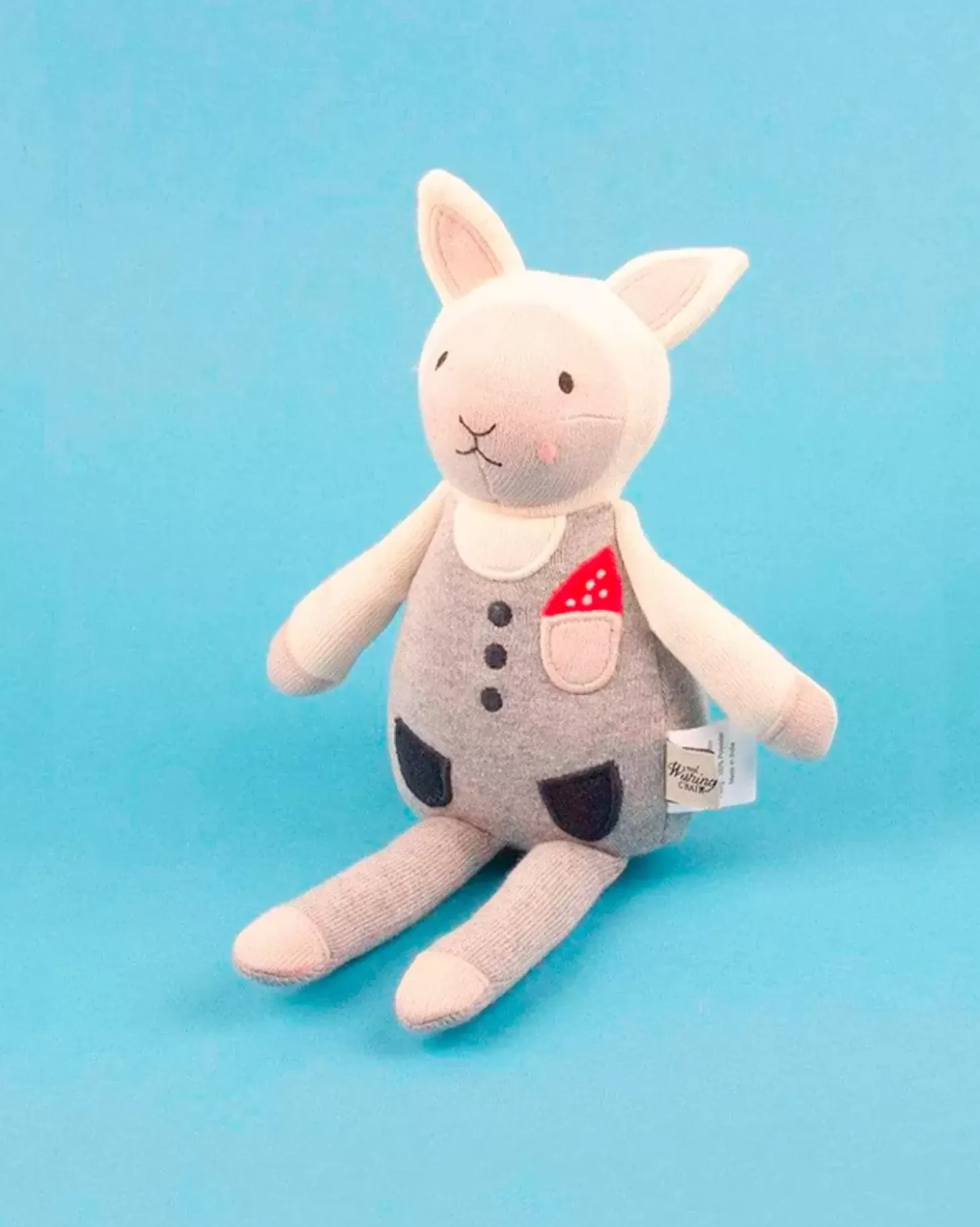 Biggles Knitted Cotton Toy