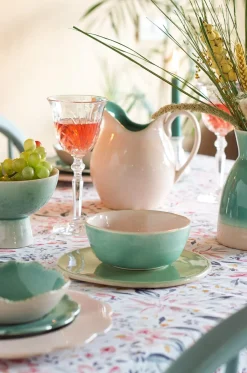 Bisque Ceramic Organic Shape Bowl - Small