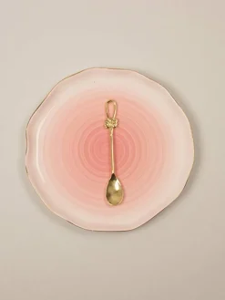 Bow Me Up Dessert Spoon Gold- Set Of 6