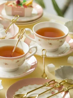 Bow Me Up Dessert Spoon Gold- Set Of 6