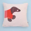Bruno Knitted Cotton Cushion Cover