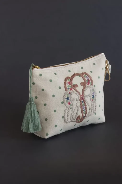 Ellie Gang Embroidered Pouch