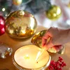 Ember Ornament Soy Wax Glass Candle With Lid