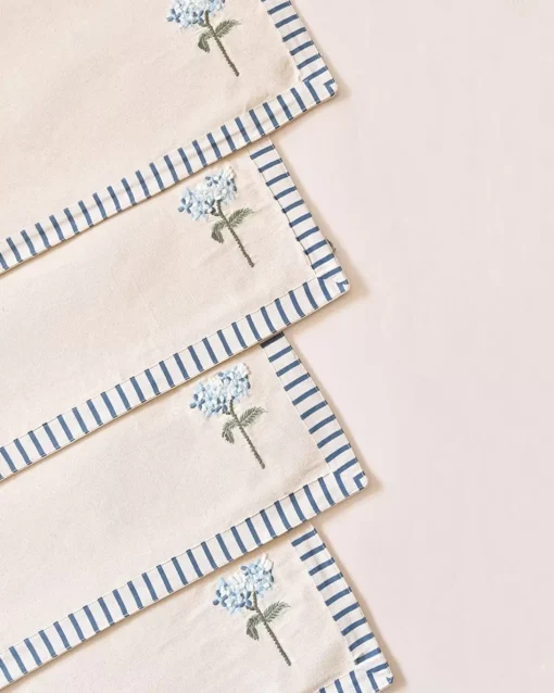 Escape In Blue Table Mat - Set Of 4