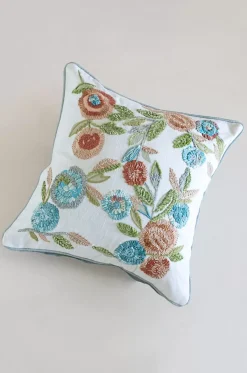 Ezra Embroidered Cushion Cover