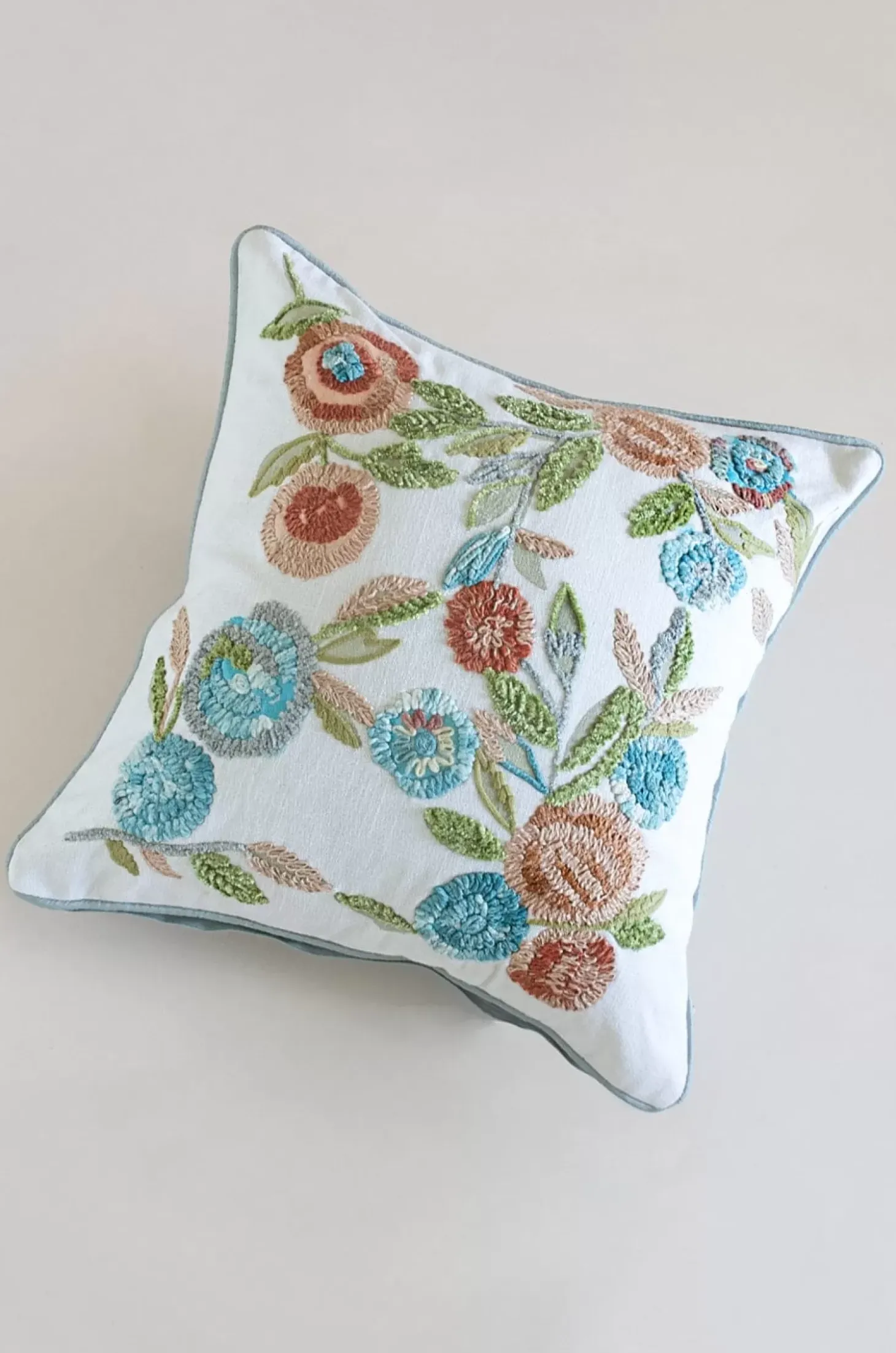Ezra Embroidered Cushion Cover