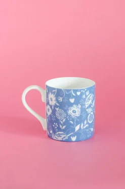 Florentina Fine China Tea Mugs- Set Of 2