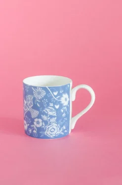 Florentina Fine China Tea Mugs- Set Of 2