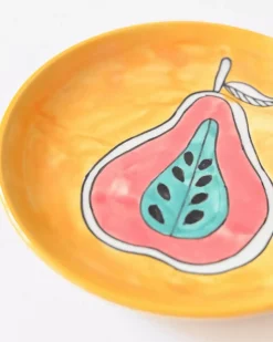 Fruit Salad Handpainted Wall Plates- Set Of 3