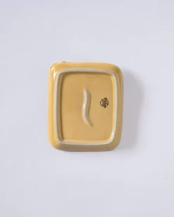 Golden Harvest Handpainted Square Platter