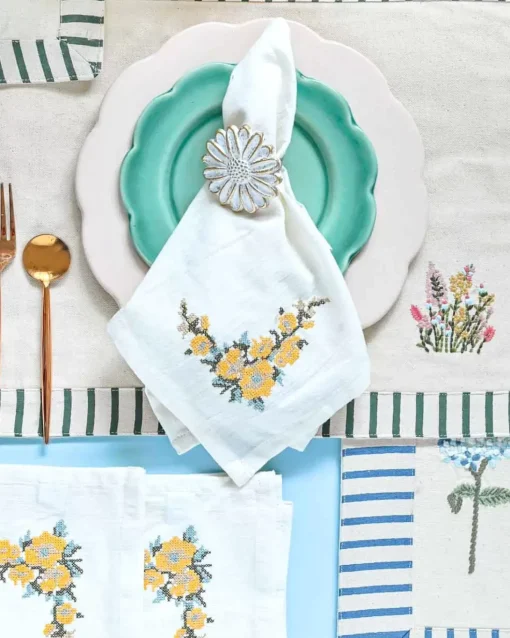 Golden Harvest Napkin- Set Of 4