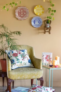 Harlequin & Alice Ceramic Wall Plate