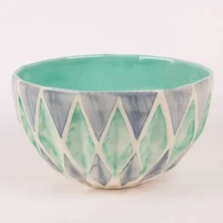 Harlequin Planter - Mint