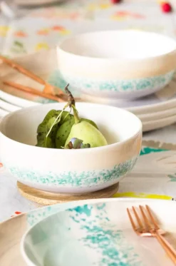 Herman Handpainted Bowl - Set Of 2