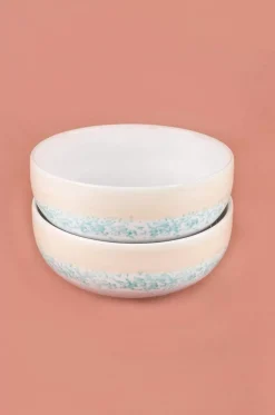 Herman Handpainted Bowl - Set Of 2