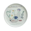 Illustration Series Wall Plate- Ceramics