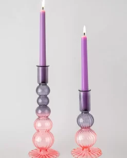 Kefi Borosilicate Candle Holders - Set Of 2