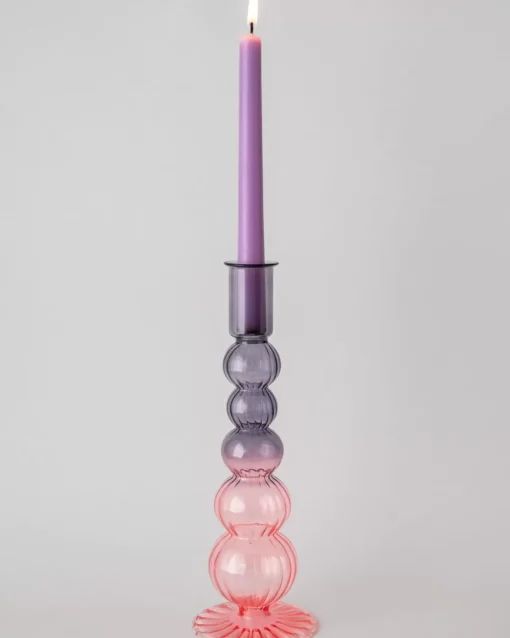 Kefi Borosilicate Candle Holders - Set Of 2