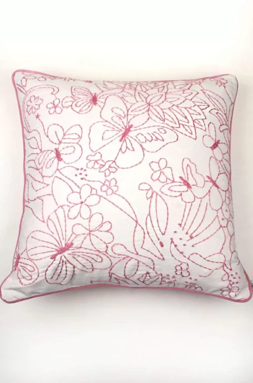 Kelly Embroidered Cushion Cover