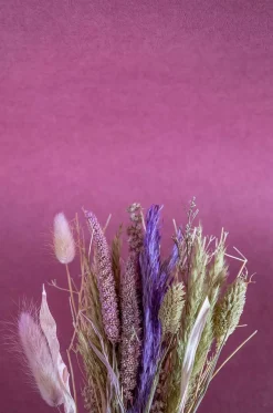 Lavenderia Natural Dried Flowers Bouquet - 30Cm