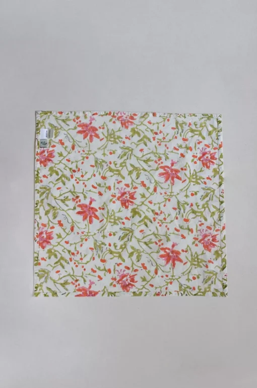 Love In Full Bloom Table Napkins - Set Of 6
