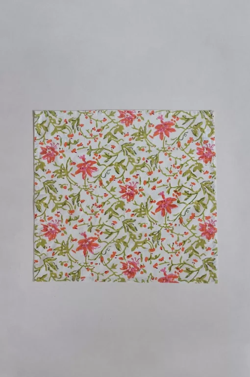 Love In Full Bloom Table Napkins - Set Of 6