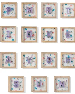 Mini Mottled Mono Wall Hanging - Purple