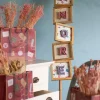 Mini Mottled Mono Wall Hanging - Pink
