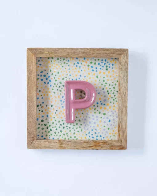 Mini Mottled Mono Wall Hanging - Pink