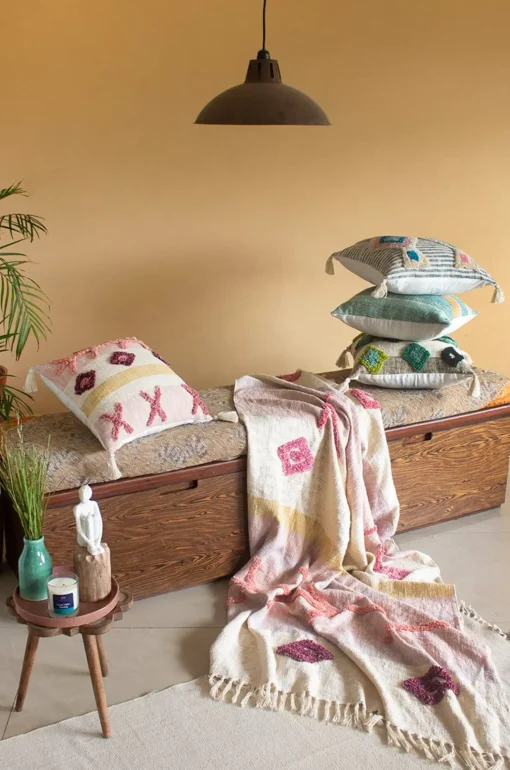 Niam Woven Cotton Throw