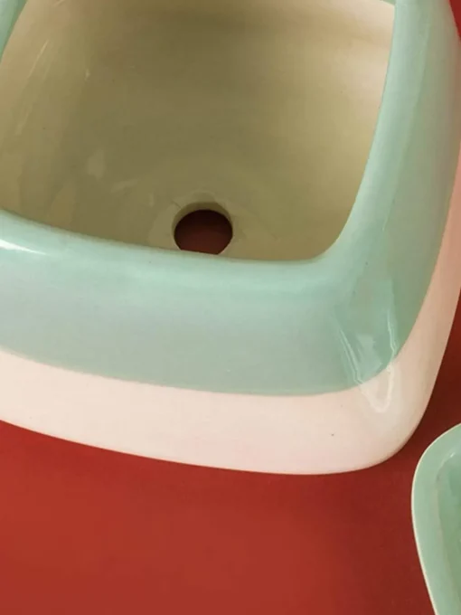 Nova Half N Half Ceramic Planter