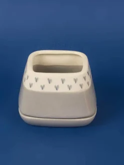 Nova Hearts Ceramic Planter