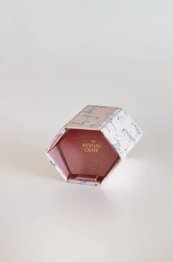 Pearlised Paper Leather Foldable Pen Holder - Pink Safari