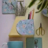 Pearlised Paper Leather Secret Inkwell- Garden Fog