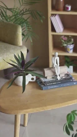 Pearlised Paper Leather Tissue Box- Kaleidoscope