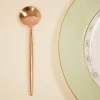 Perfect Kitchen Dessert Spoon-Rose Gold- Set Of 6