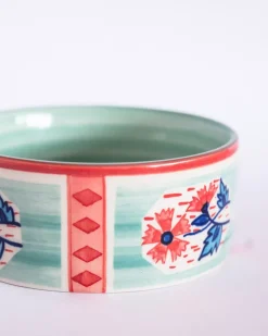 Poppies & Play Handpainted Nut Bowl