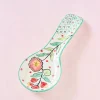 Poppy Petals Handpainted Spoon Rest