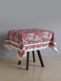 Poppy Petals Table Cover - 4 Seater - Square